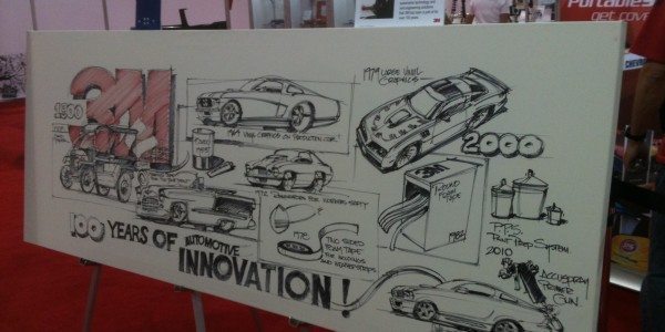 Chip Foose Draws 3M Timeline