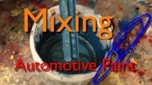 How Automotive Paint Is Mixed