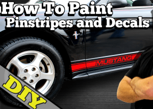 How To Paint Stripes on Car