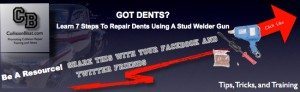Dent Repair – How To Use The New Magna-Spot Stud Welder Gun